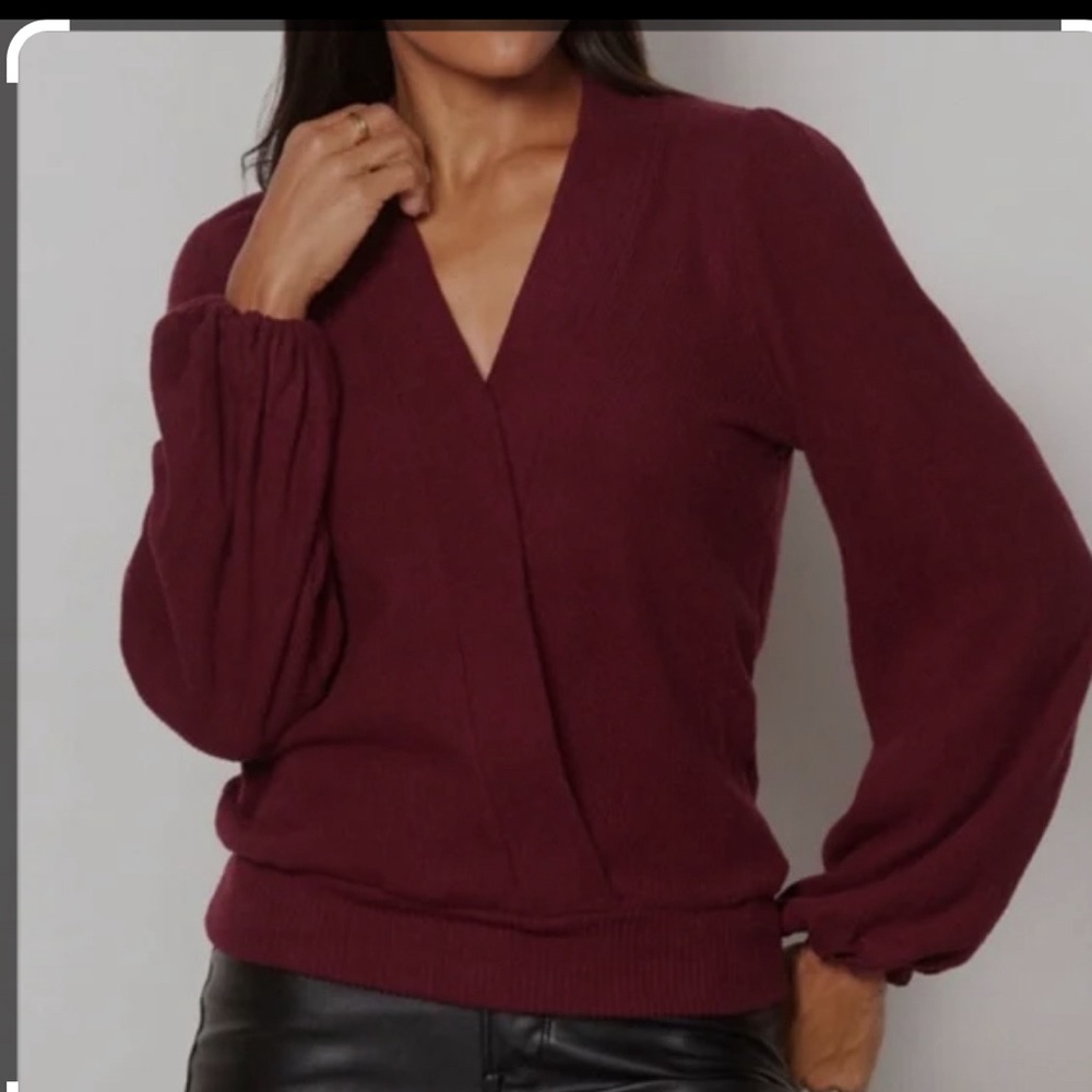 Evereve wrap sweater size L